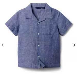 Janie and Jack Blue Chambray Shirt